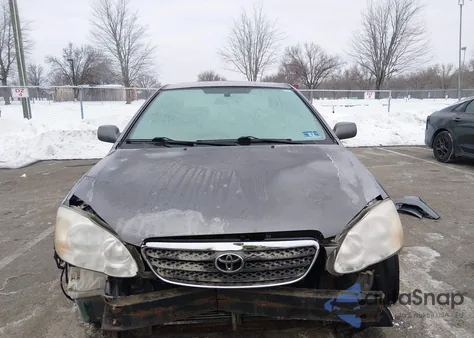 2006 Toyota Corolla Le из США, поврежденный, VIN 2T1BR32EX6C584186